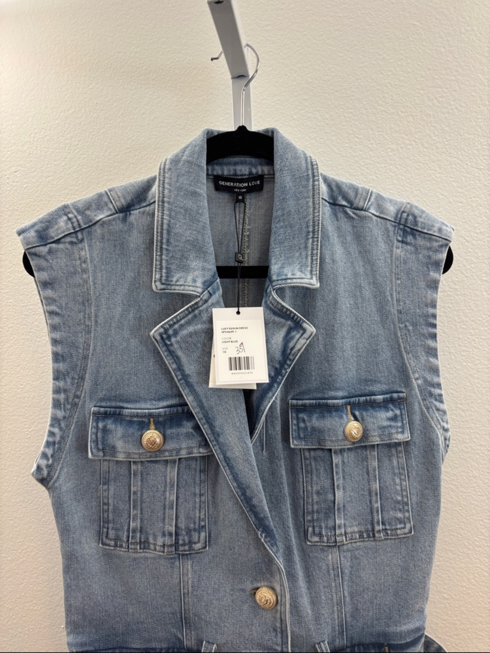 Generation Love Luey Denim Dress Size 10 New With Tags NWT - Picture 3 of 10